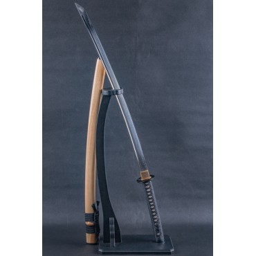 Bamboo Saya Katana (Handforge Clay Tempered)