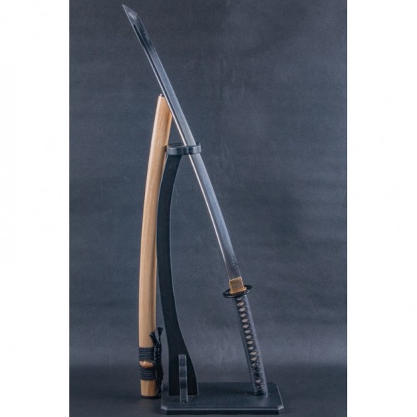 Bamboo Saya Katana (Handforge Clay Tempered)