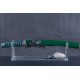 Green Saya 1060 Steel Oil Quenched Tanto