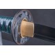 Green Saya 1060 Steel Oil Quenched Tanto