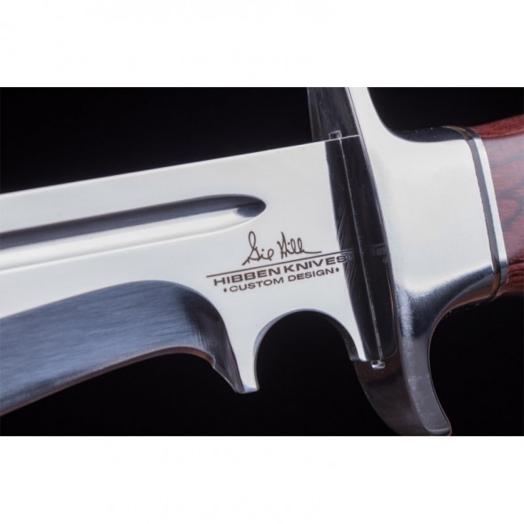 Gil Hibben Legionnaire Bowie Knife II With Leather Belt Sheath