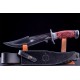 Gil Hibben Legionnaire Bowie Knife II With Leather Belt Sheath