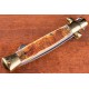 Kissing Crane Amber Bone Stiletto Pocket Knife