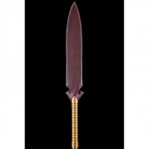 Fighting Spear Shaft Chinese Sword T10 Steel Blade