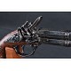 2 Barrel Flintlock Pistol, France 18th. C.
