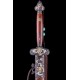 Dragon Jian Chinese Sword Hazuya Polish Blade Damascus Folded