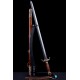 Chinese Sword Leaping The Dragon Gate 4-Sided Damascus Folded