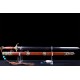 Chinese Sword Leaping The Dragon Gate 4-Sided Damascus Folded