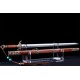 Chinese Sword Leaping The Dragon Gate 4-Sided Damascus Folded