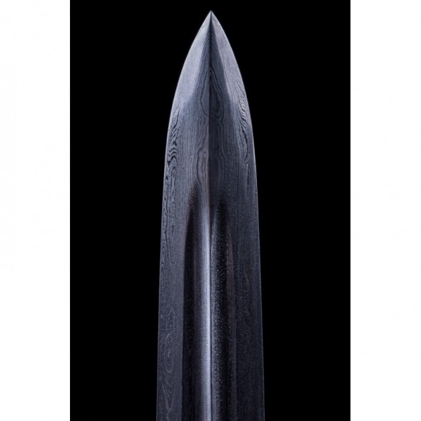 Red Cliff Jian Sword Folded Steel Blade Hand Sharpened