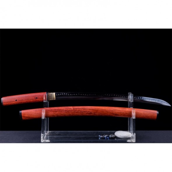 Shirasaya Waki Unokubi-Zukuri Full Tang Clay Tempered