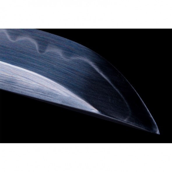 Japanese Samurai Sword Katana Unokubi-Zukuri Full Tang Clay Tempered Blade