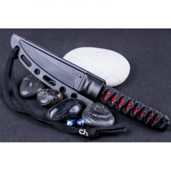 CRKT Obake Fixed Blade in Cord-Wrapped Handle