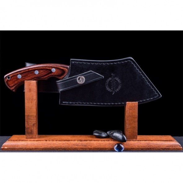 Gil Hibben Cleaver Blood Wood Version