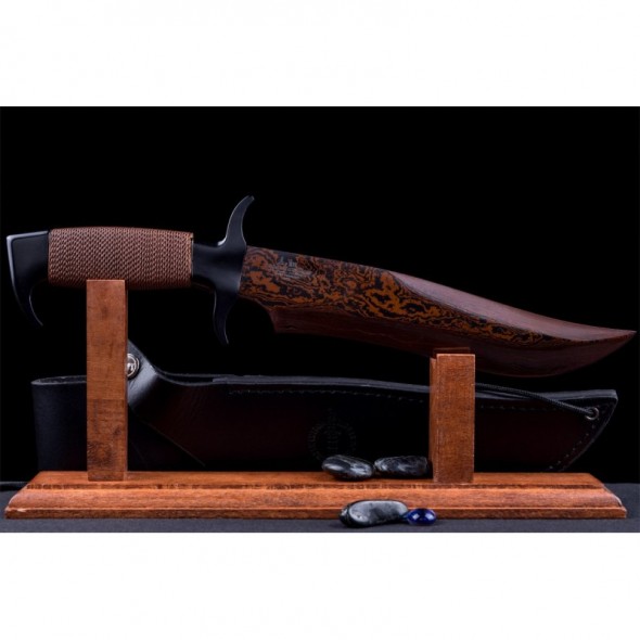 Gil Hibben Hellfyre Highlander Bowie Knife With Sheath
