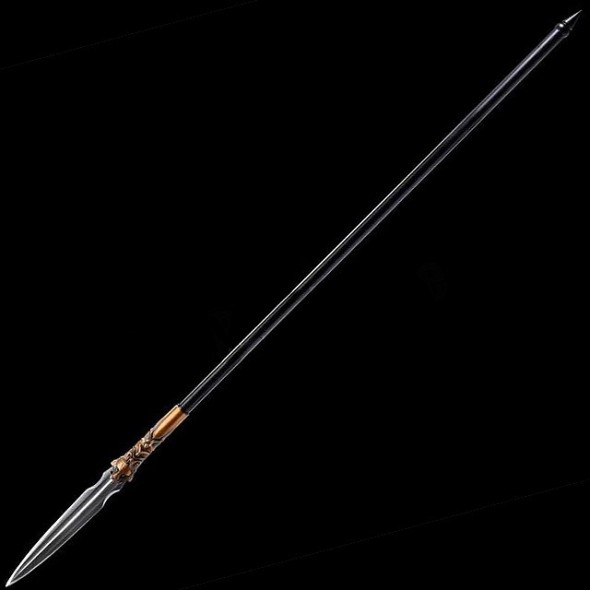 Tiger Chinese Spear Folded Steel