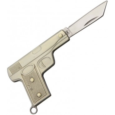 Miniature Pistol Knife Key Ring