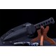 M48 Black Combat Dagger With Sheath D2 steel