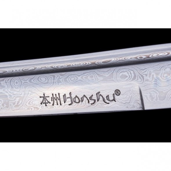Honshu Boshin Damascus Katana