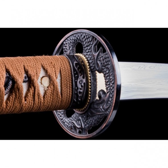 Katana With Damascus Hada