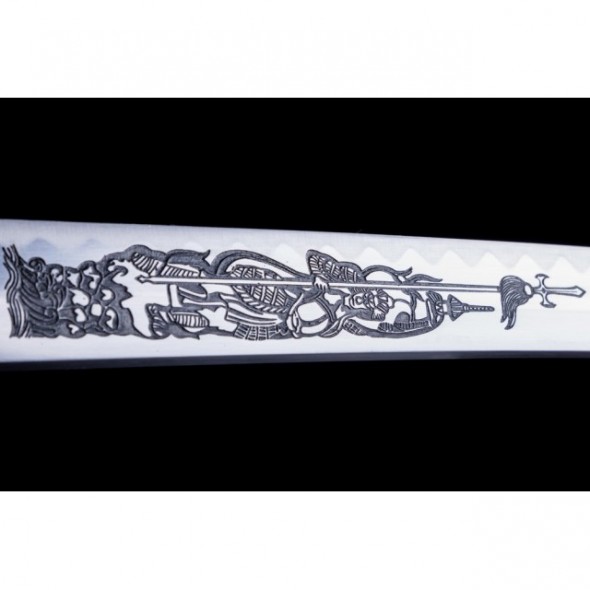 Katana with Horimono