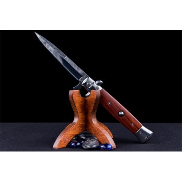 Kriegar German Peach Wood Stiletto Knife
