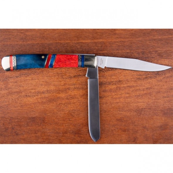 Kissing Crane Ulysses S Grant Trapper Pocket Knife
