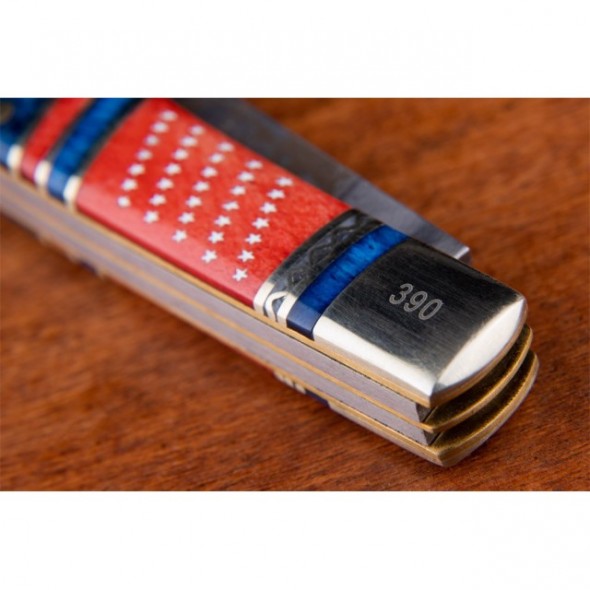 Kissing Crane Ulysses S Grant Trapper Pocket Knife