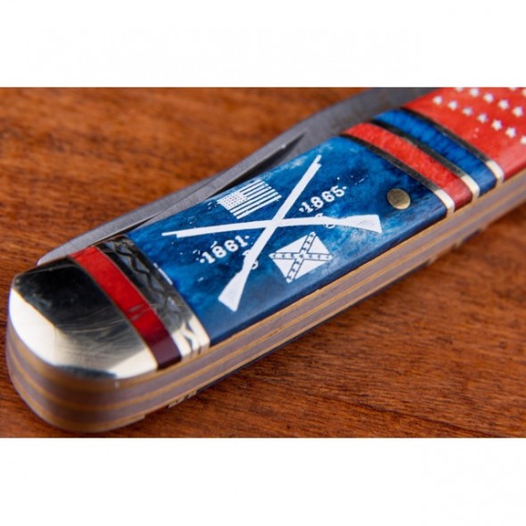 Kissing Crane Ulysses S Grant Trapper Pocket Knife