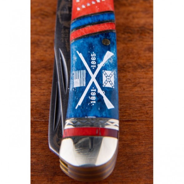 Kissing Crane Ulysses S Grant Trapper Pocket Knife