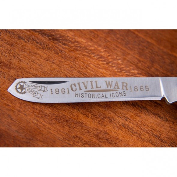 Kissing Crane Ulysses S Grant Trapper Pocket Knife