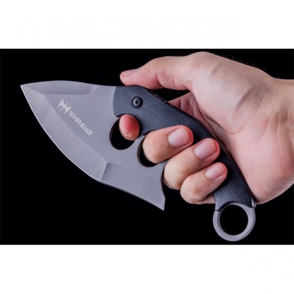 Shinwa Yaobai Ulu Knife with Sheath