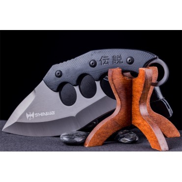 Shinwa Yaobai Ulu Knife with Sheath