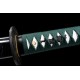 Handmade Katana with Black Lacquered Blade