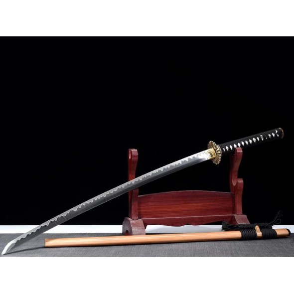 Handmade Katana 1060 with Special Hamon
