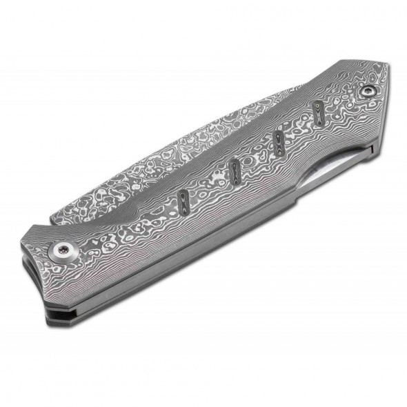 Boker Damascus Dominator Lockback