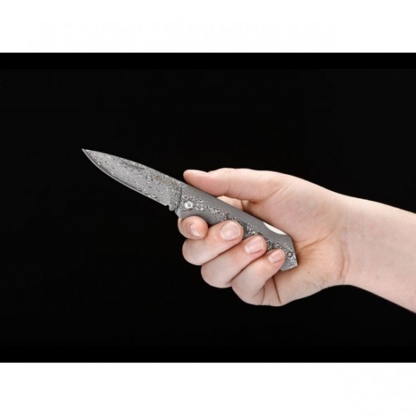 Boker Damascus Dominator Lockback