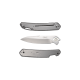 CRKT Bona Fide Linerlock Silver