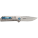 CRKT Lanny Linerlock Silver A/O