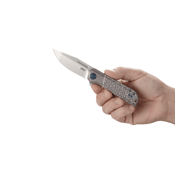 CRKT Lanny Linerlock Silver A/O