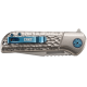 CRKT Lanny Linerlock Silver A/O