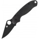 Spyderco Para 3 Plain Black Blade