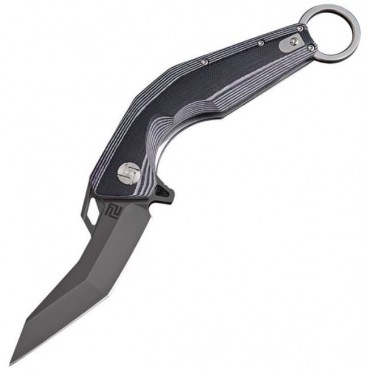 Artisan Cobra Linerlock Black D2