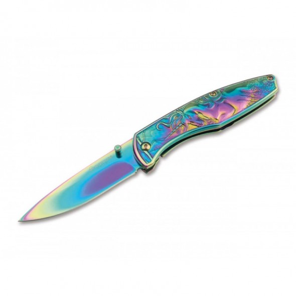 Boker Anna's Rainbow Unicorn Framelock