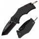 Cold Steel Micro Recon 1 Folder 2.0in Blk Tanto Point Plain