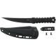 CRKT HZ6 Fixed Blade Black