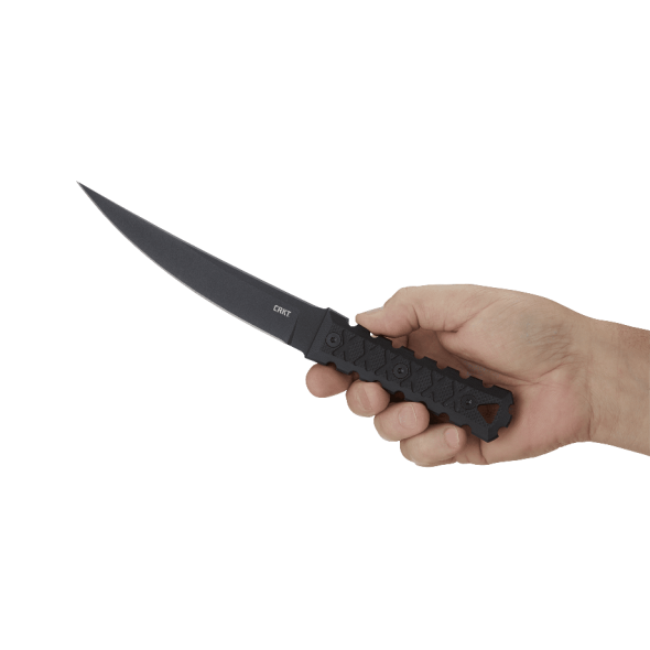 CRKT HZ6 Fixed Blade Black