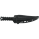 CRKT HZ6 Fixed Blade Black