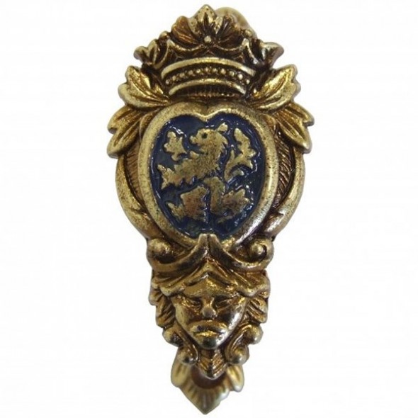 Denix Lion Shield Hanger (Blue)