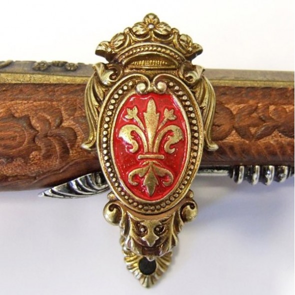 Denix Fleur-de-lys Shield Hanger
